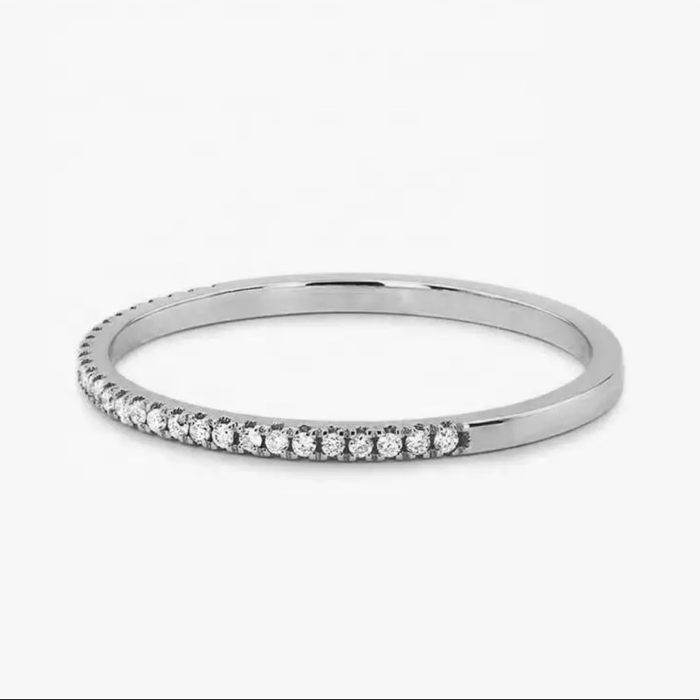 ✨SOLD OUT✨Silver Dainty Stackable Band.✨ - Picture 3 of 7